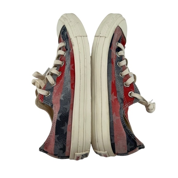 Converse All Star Chuck Taylor Stripes Stars Casino Navy Size 8.5 Women's - Picture 5 of 8